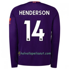 Jalkapallo Pelipaidat Liverpool Henderson 14 Vieraspaita 2018-2019 Pitkähihainen